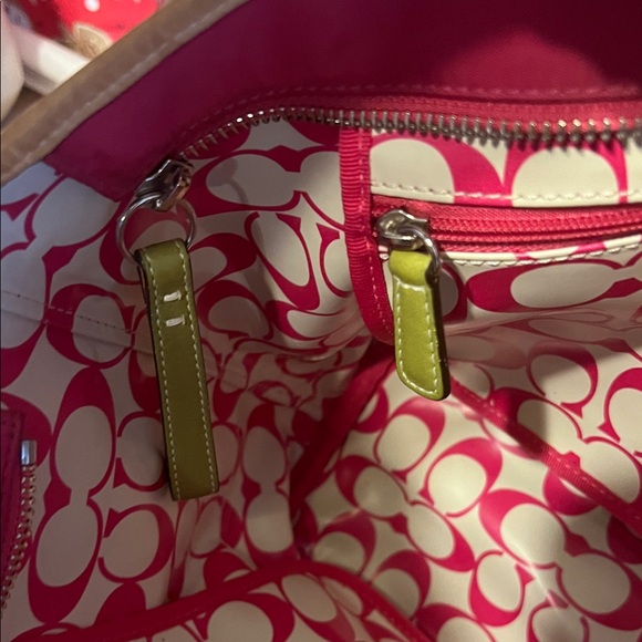 Pink and Brown Tote Bag - Picture 10 of 16